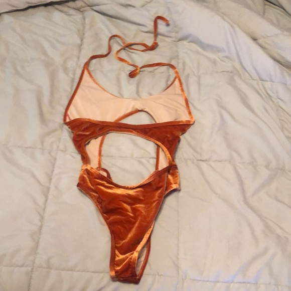 Orange Body Suit - Picture 2 of 2